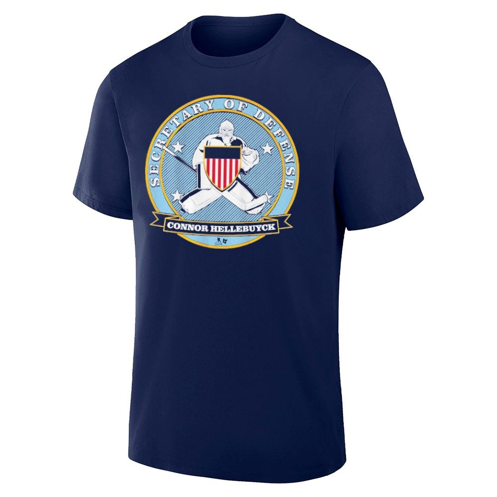 USA Hockey Connor Hellebuyck Secretary of Defense Shirt