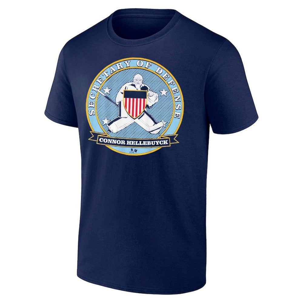 USA Hockey Connor Hellebuyck Secretary of Defense Shirt