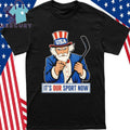 USA Olympic Gold Medal Hockey Jack Hughes it’s our sport now Shirt