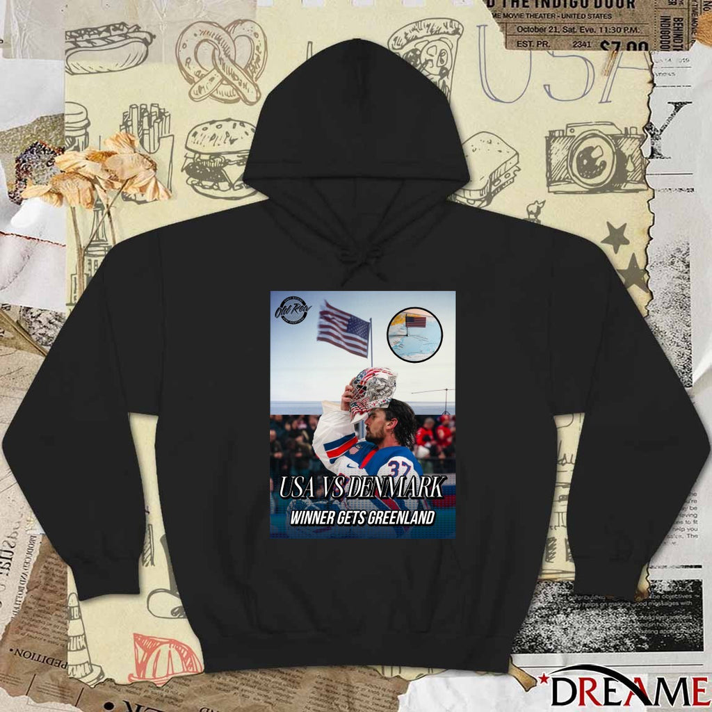 USA Vs Denmark Winner Gets Greenland t-shirt