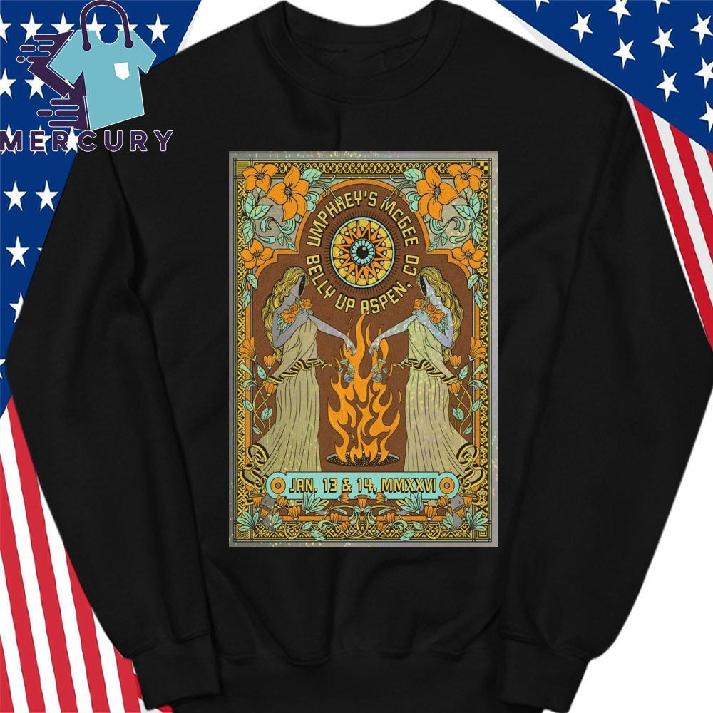 Umphrey’s McGee Aspen CO Event Jan 13-14 2026 Poster Shirt