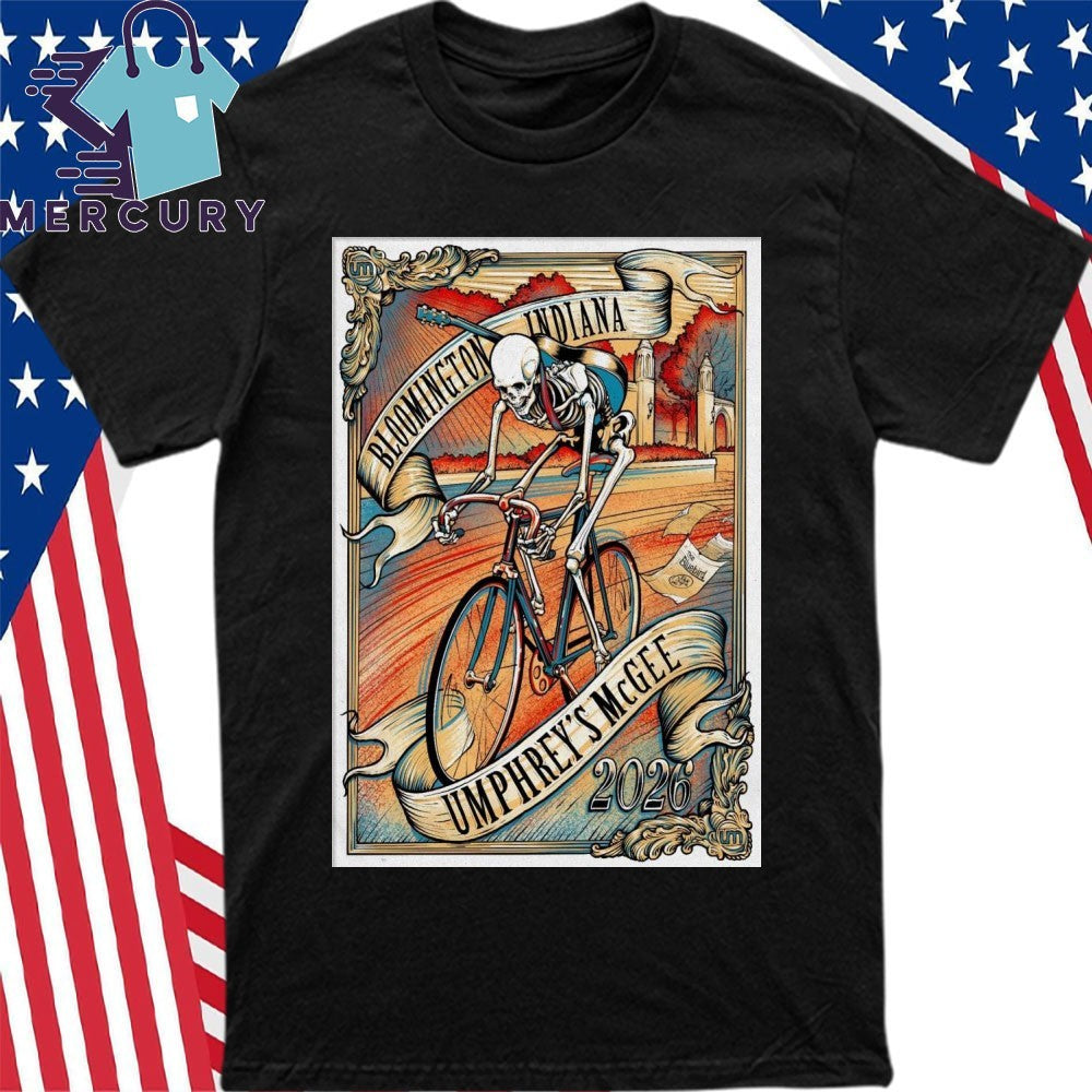 Umphrey’s McGee Jan 29 2026 The Bluebird In Bloomington IN Poster Shirt
