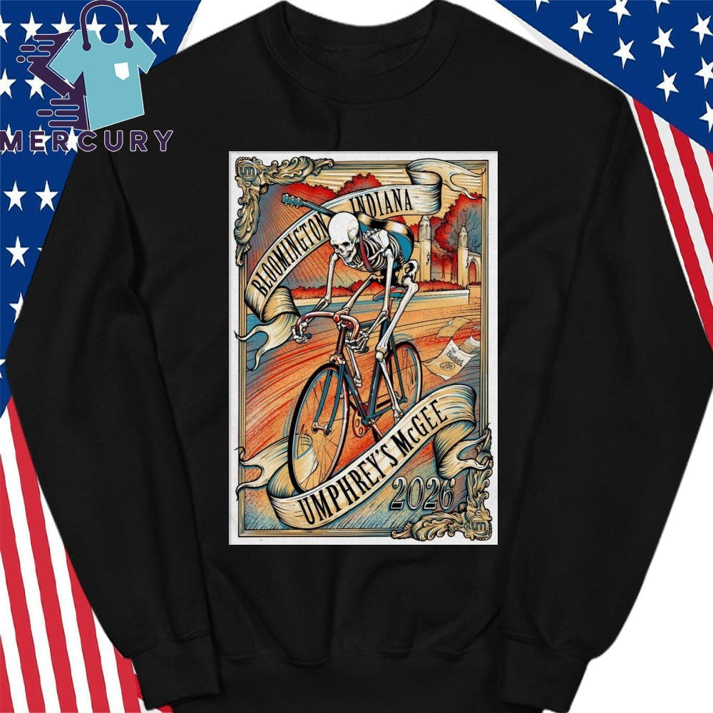 Umphrey’s McGee Jan 29 2026 The Bluebird In Bloomington IN Poster Shirt