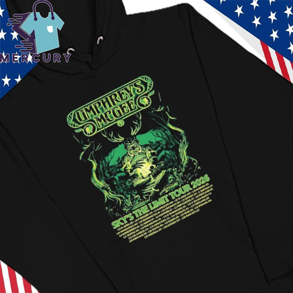 Umphrey’s McGee Sky’s The Limit Winter Tour 2026 Shirt