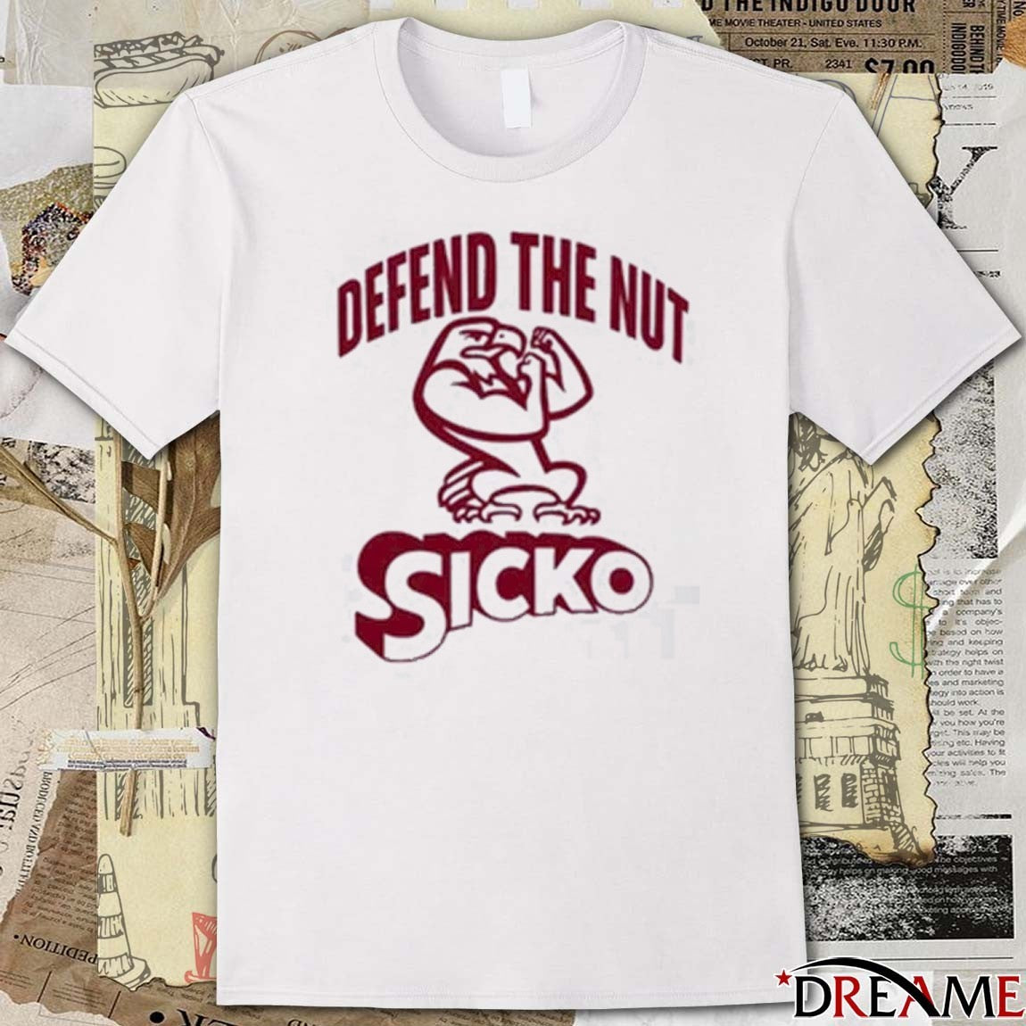 Under God Defend the Nut Sicko 2025 Painting t-shirt