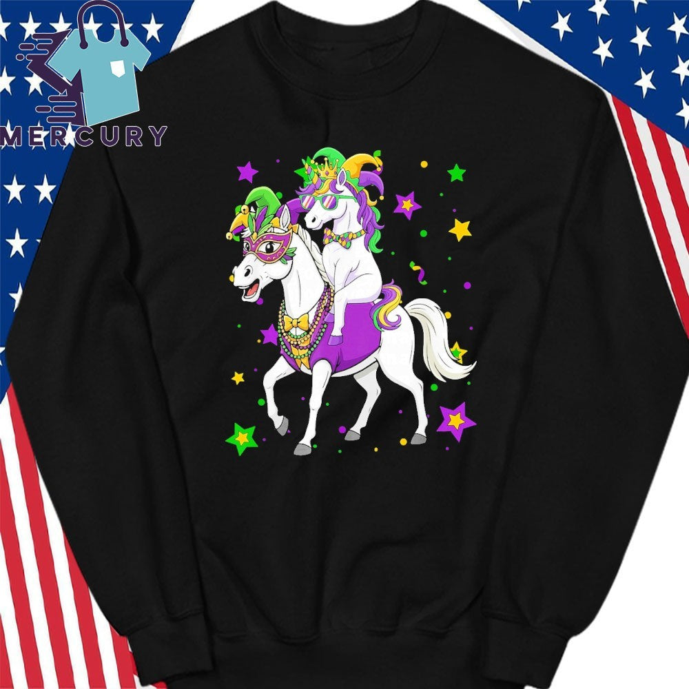 Unicorn Riding Horse Carnival Shirt