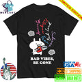 Usagyuuun Bad Vibes Be Gone Black Shirt