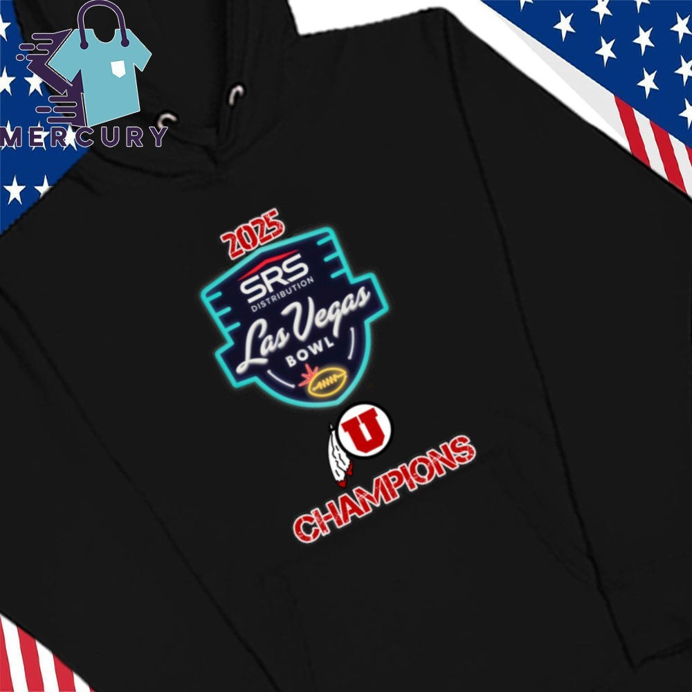 Utah Utes 2025 Las Vegas Bowl Champions Logo Shirt