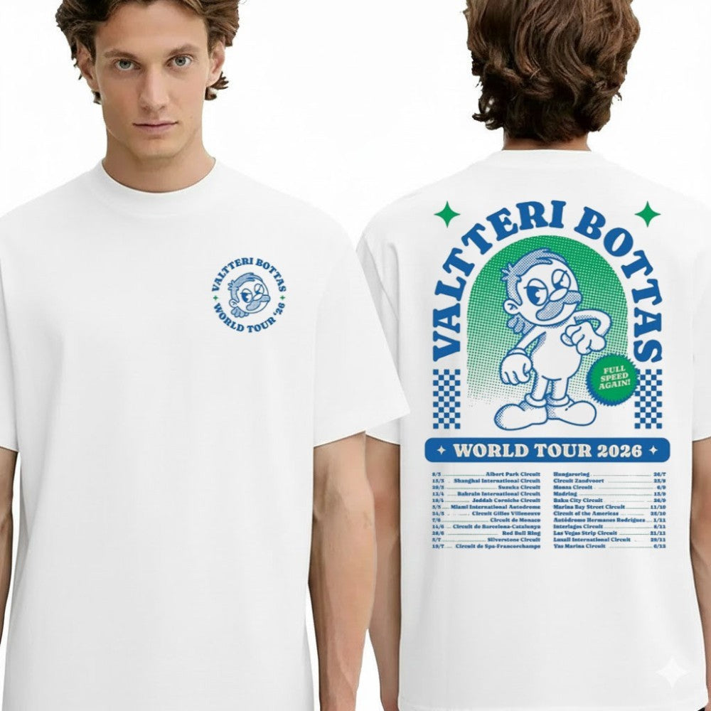 Valtteri Bottas World Tour 2026 Shirt