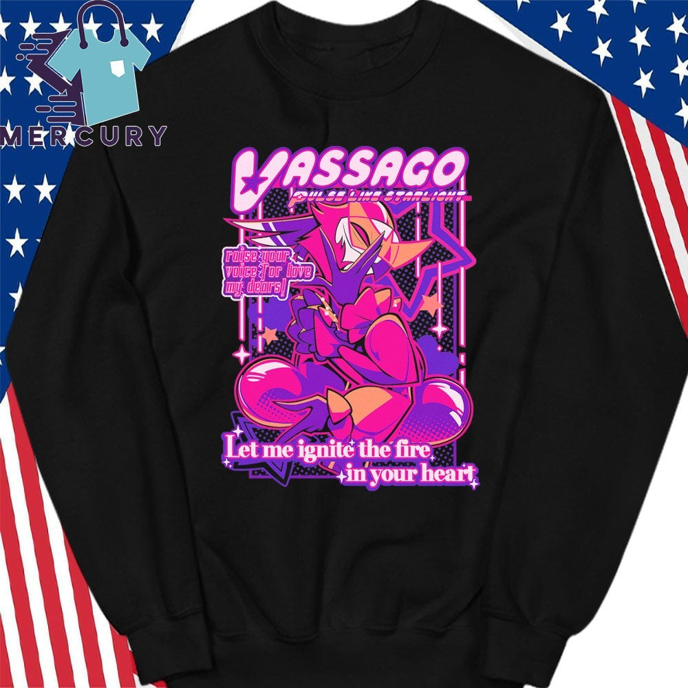 Vassago From Helluva Boss with Love Shirt