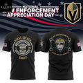 Vegas Golden Knights Law Enforcement Appreciation Day 2026 Shirt
