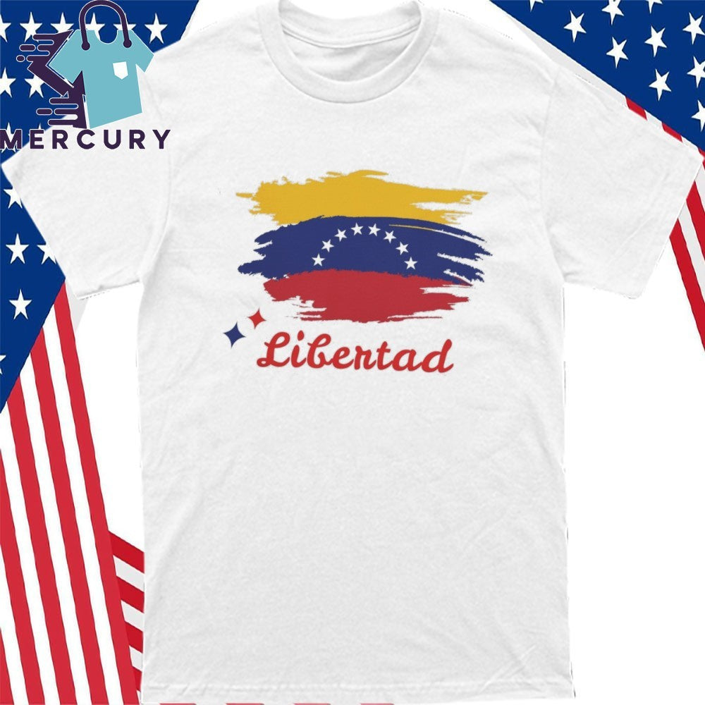 Venezuela Libertad 3 de Enero 2026 Flag Shirt
