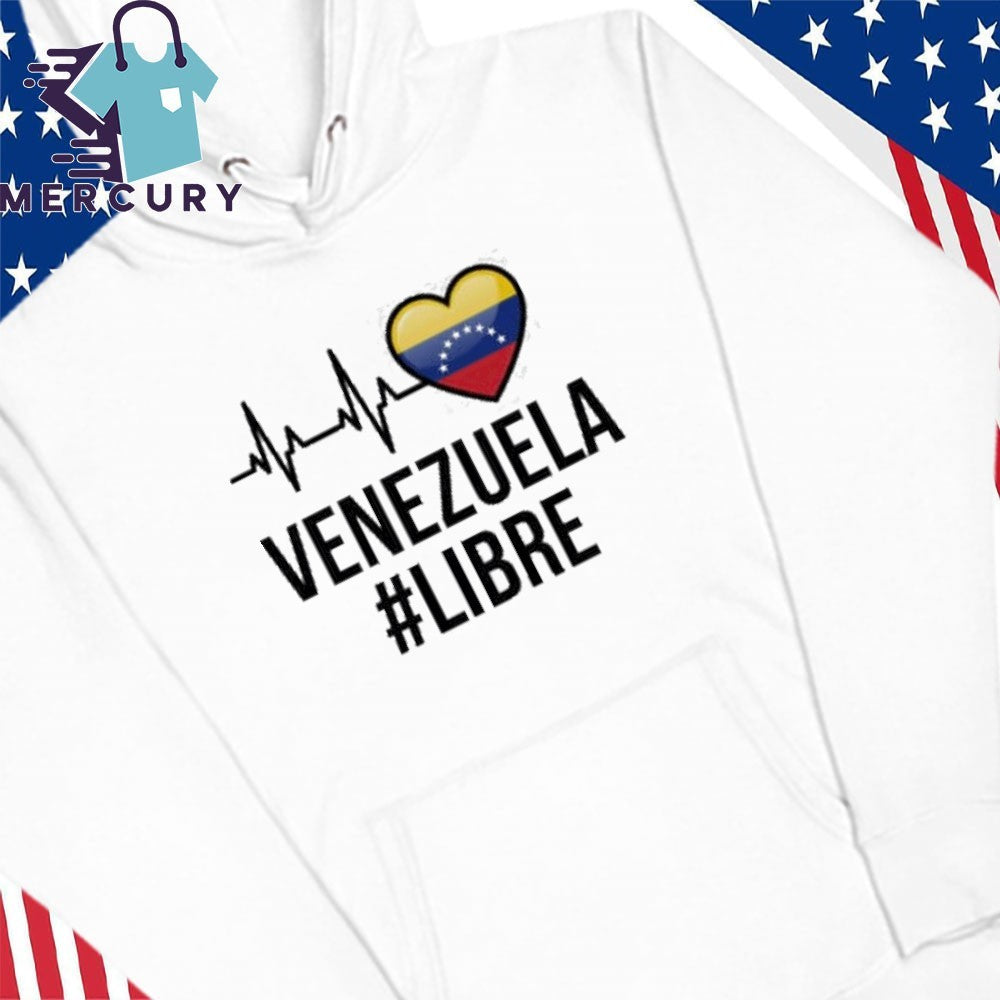 Venezuela Libre Flag Pride Bandera Venezolana Camiseta Root Shirt