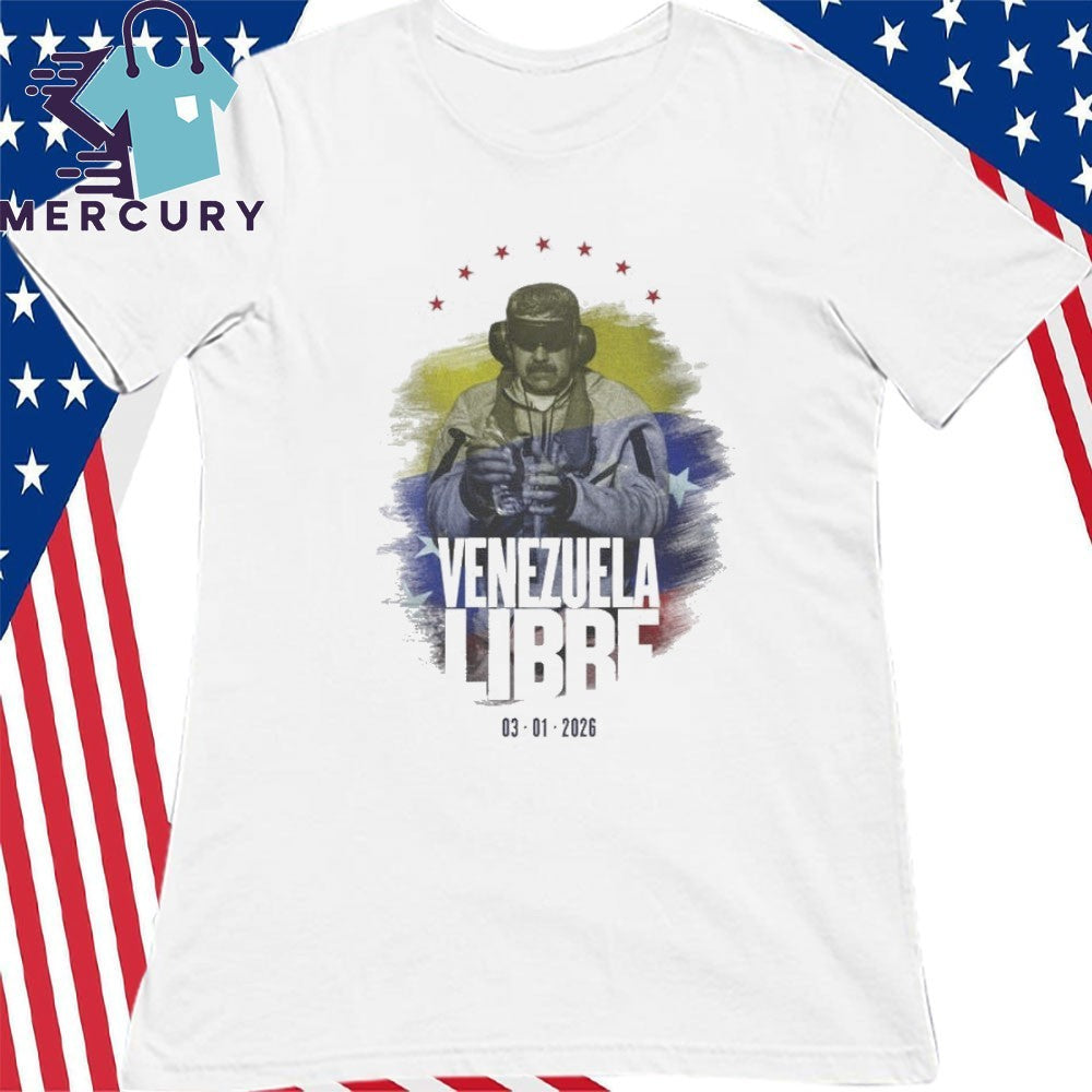 Venezuela Libre Free Venezuela Nicolás Maduro Captured Shirt