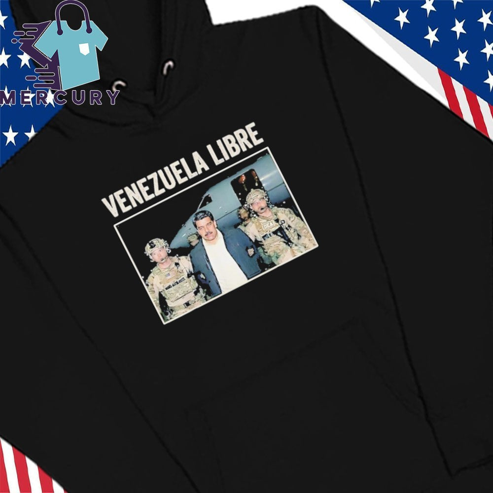 Venezuela Libre Nicolas Maduro Captured Arrest Shirt
