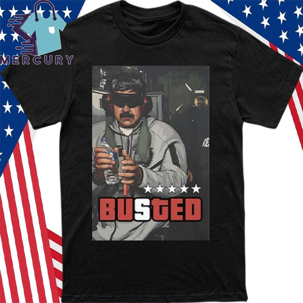 Venezuela Maduro Captured 2026 Busted History In Venezuela Shirt