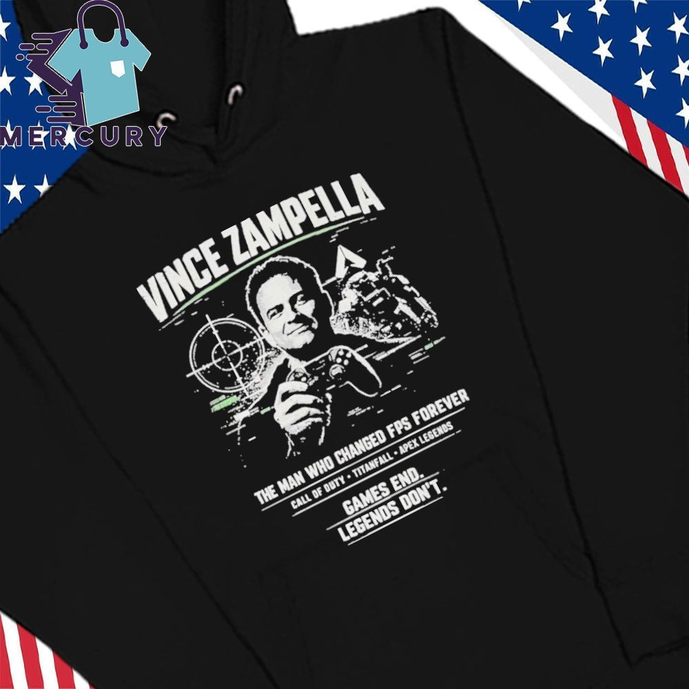 Vince Zampella The Man Who Changed Fps Forever Shirt