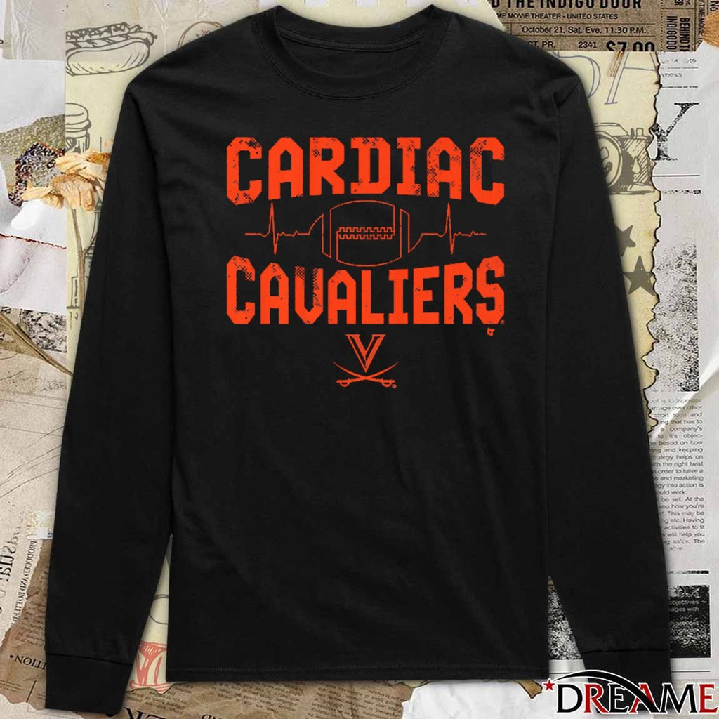 Virginia Cavaliers Football NCAA Cardiac Cavaliers t-shirt