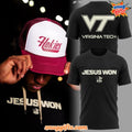 Virginia Tech Hokies Jesus Won Special Black Shirt