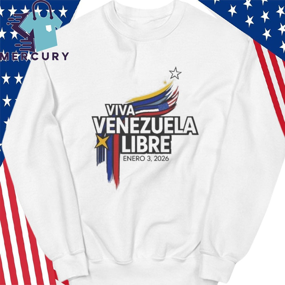 Viva Venezuela Libre Enero 3, 2026 Shirt