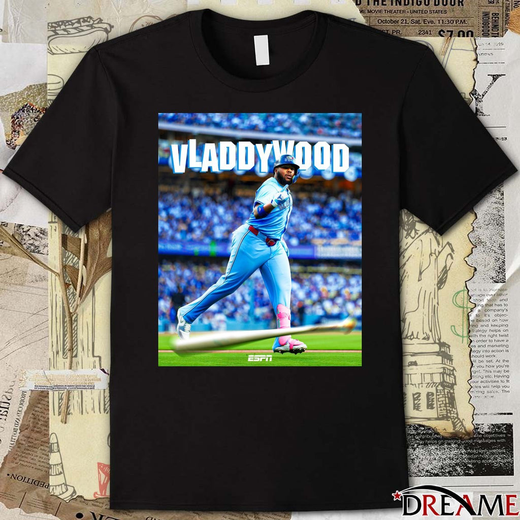 Vladimir Guerrero Jr Toronto Blue Jays Vladdy Wood MLB 2025 Poster t-shirt