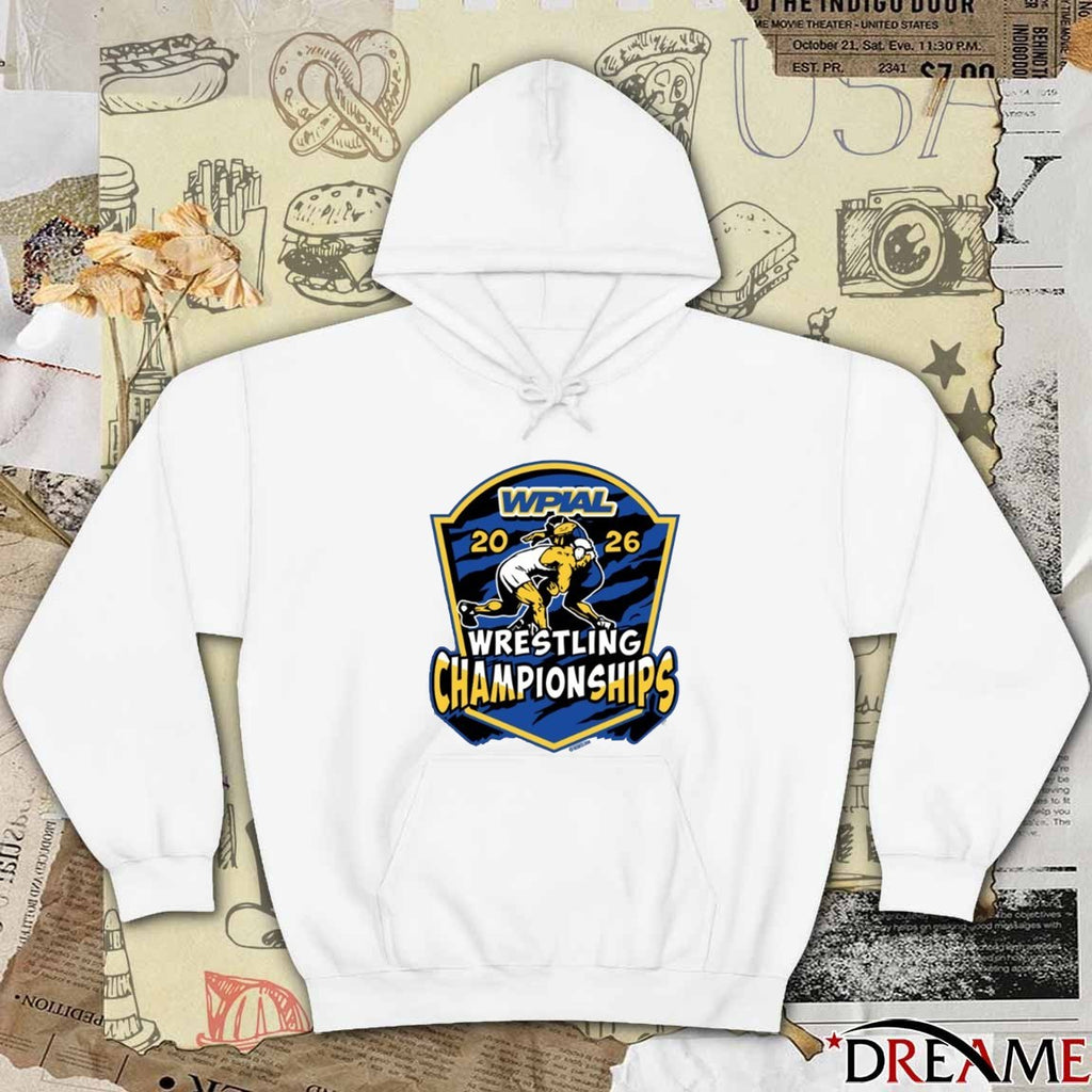 WPIAL 2026 Wrestling Championship at Team Championships Arena Logo t-shirt