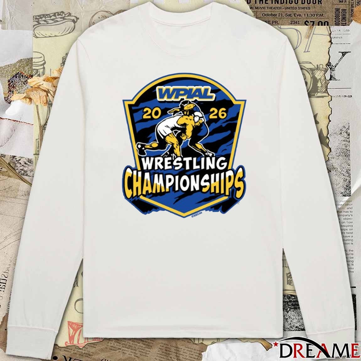 WPIAL 2026 Wrestling Championship at Team Championships Arena Logo t-shirt