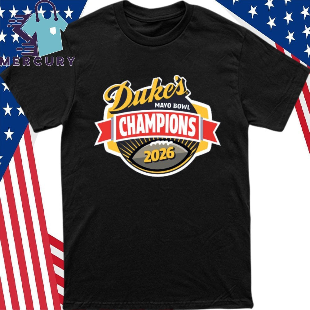 Wake Forest Football 2026 Duke’s Mayo Bowl Champions Shirt