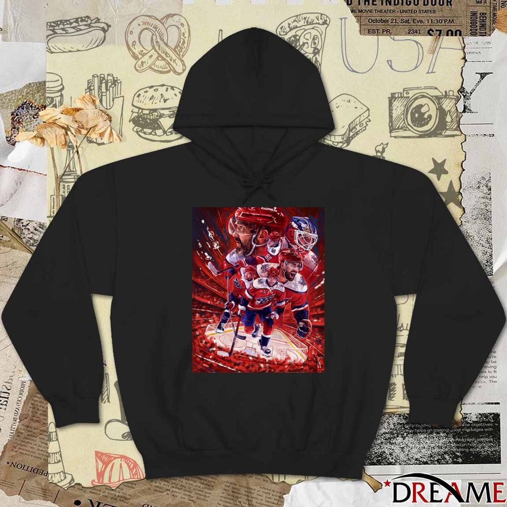 Washington Capitals hockey Alex Ovechkin Artwork 2026 Poster t-shirt