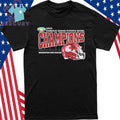 Washington State Cougars Football 2025 Famous Idaho Potato Bowl Champions Helmet Shirt
