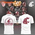 Washington State Cougars Football 2025 Potato Bowl Champions Limited Edition Two Sided Shirt