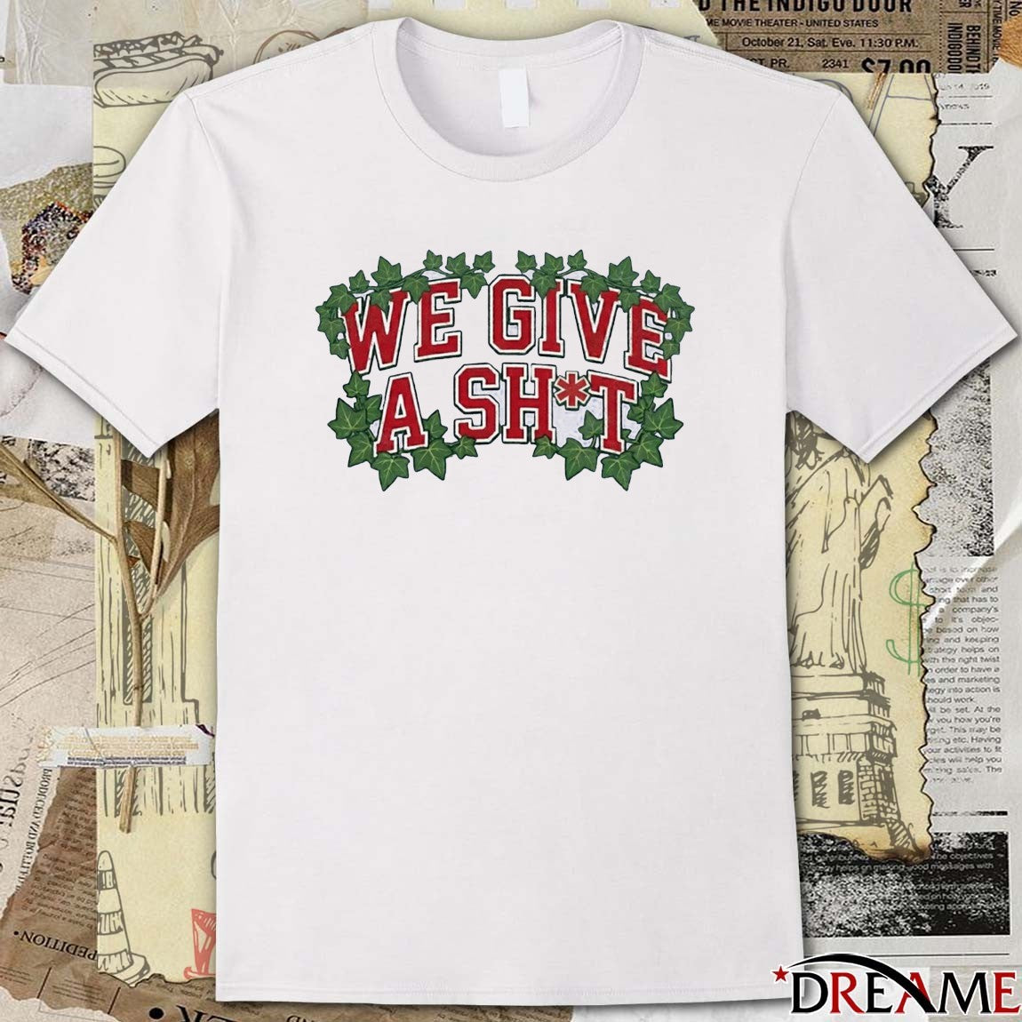 We Give A Shit Chicago Cubs Chicago Royal Blue Faithful Baseball Tribute t-shirt
