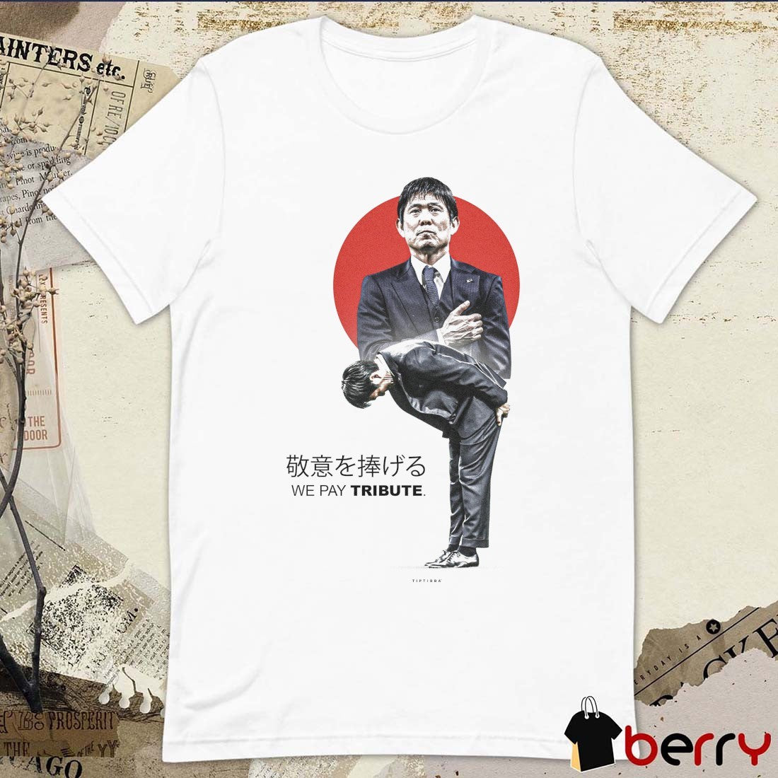 We Pay Tribute Hajime Moriyasu Japan National Football Team 2026 World Cup t-shirt