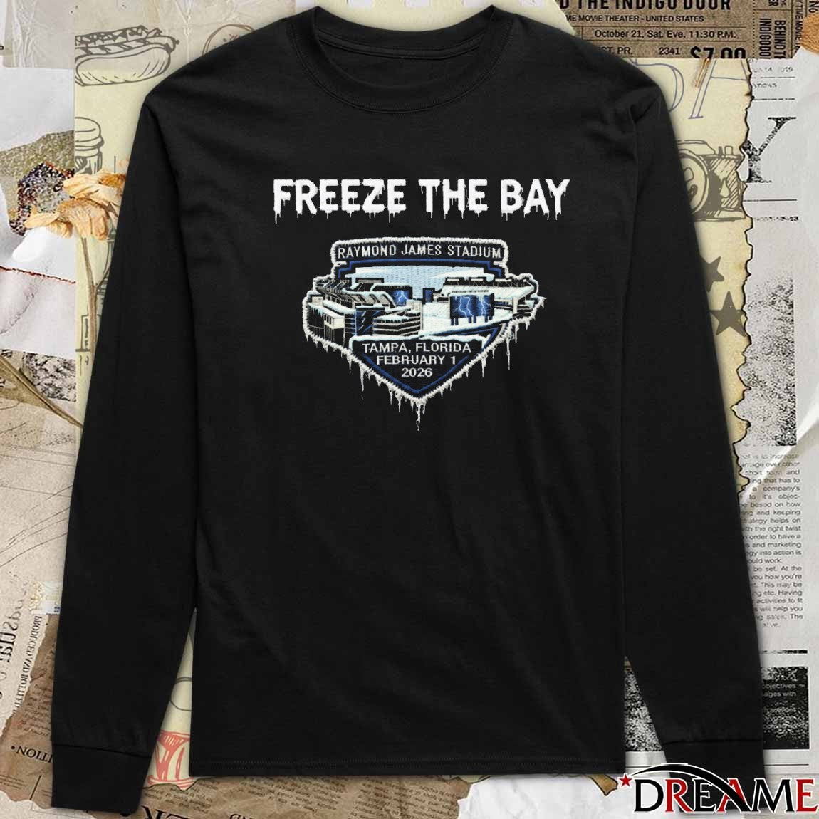 We The Thunder – Freeze the bay Raymond James Stadium Tampa Florida February 1 2026 t-shirt