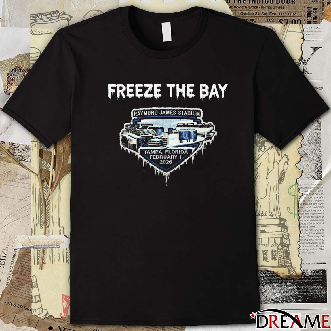 We The Thunder – Freeze the bay Raymond James Stadium Tampa Florida February 1 2026 t-shirt