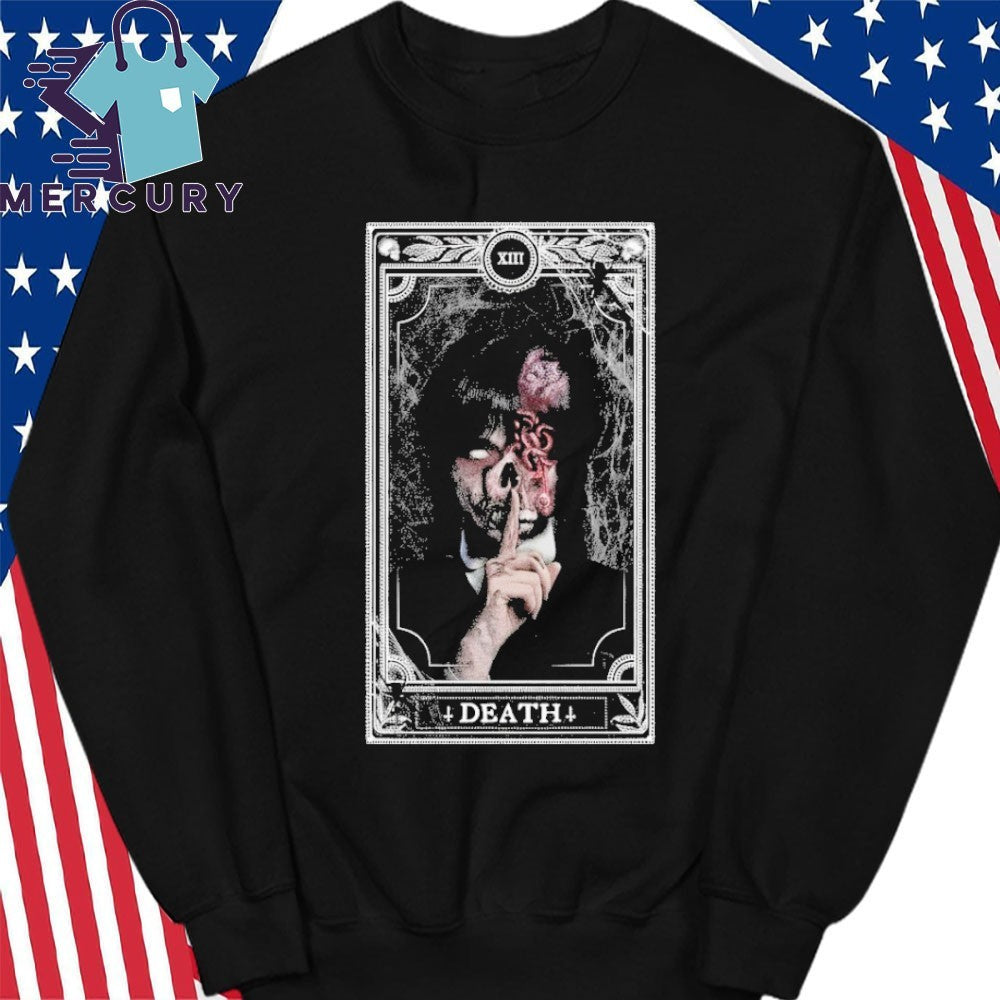 Wednesday Addams Death Tarot Card Xiii Gothic Shirt