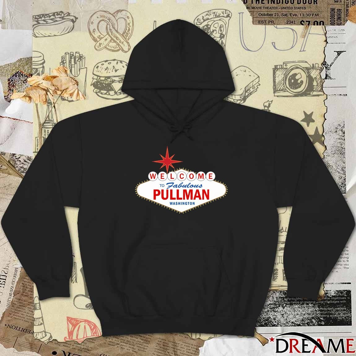 Welcome To Fabulous Pullman Washington State Cougars t-shirt