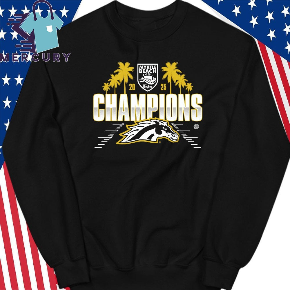 Western Michigan Broncos 2025 Myrtle Beach Bowl Champions Shirt