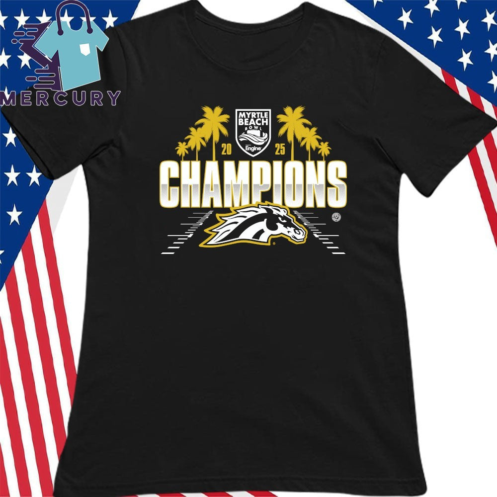 Western Michigan Broncos 2025 Myrtle Beach Bowl Champions Shirt
