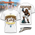 Western Michigan Broncos Football NCAA 2025 Myrtle Beach Bowl Champions Mascot Shirt