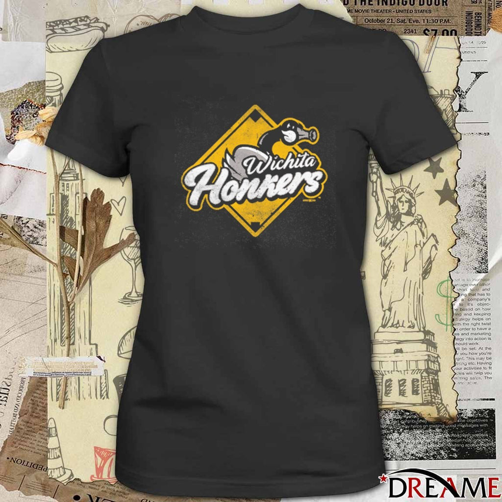 Wichita Wind Surge Wichita Honkers Street Sign t-shirt