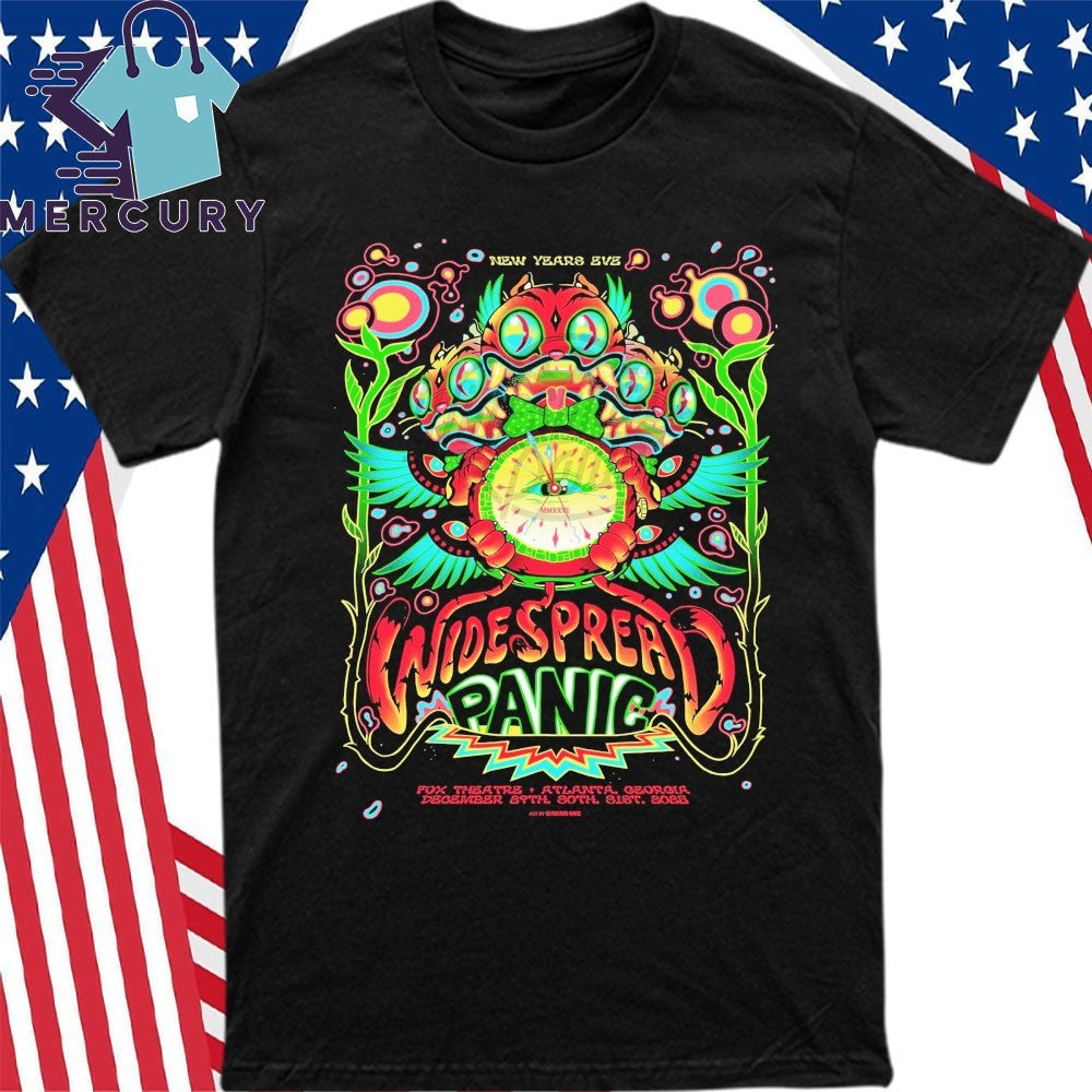 Widespread Panic Fox Theatre in Atlanta GA Dec 29-31 2025 Shirt
