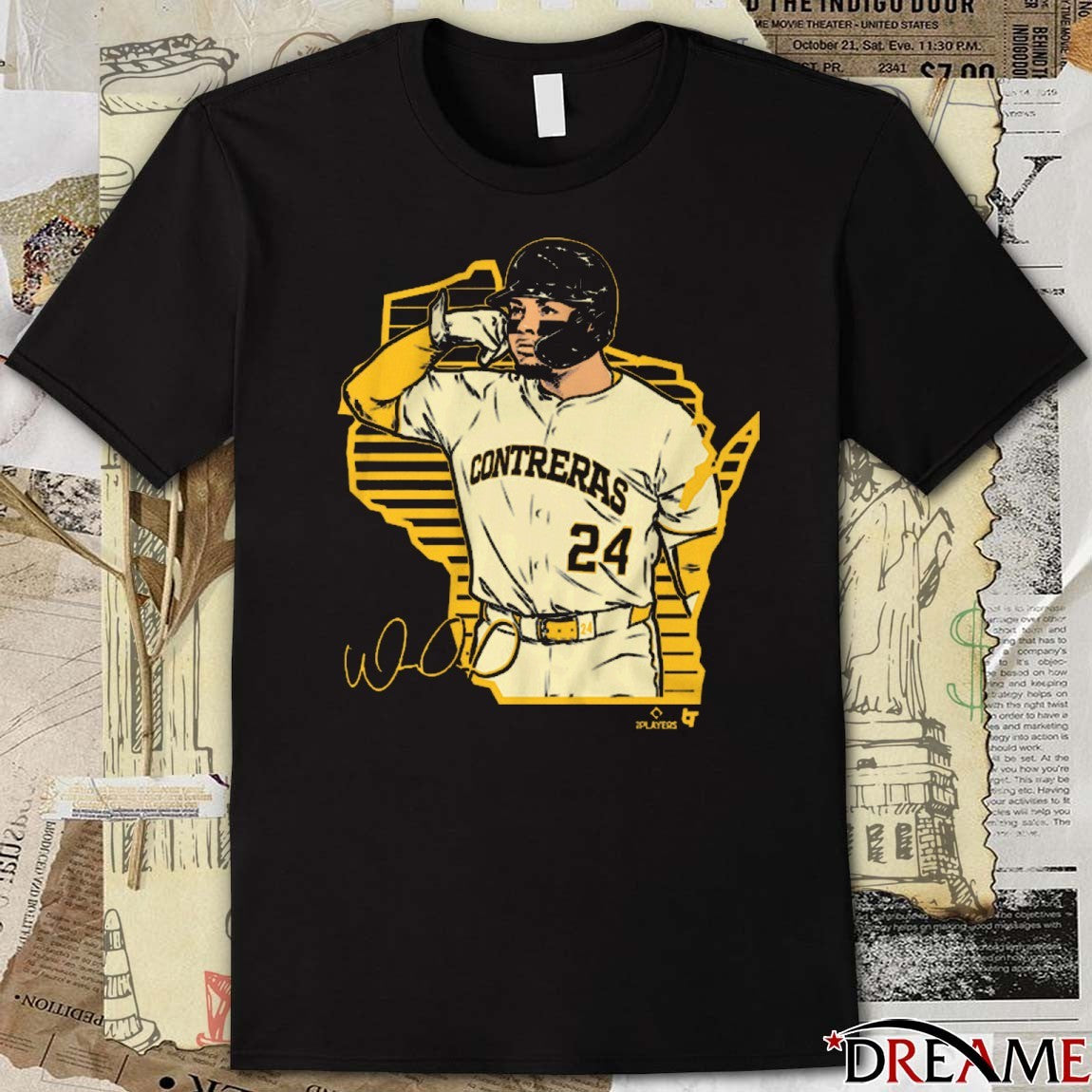 William Contreras Call the ‘Pen Milwaukee Brewers MLB Signature t-shirt