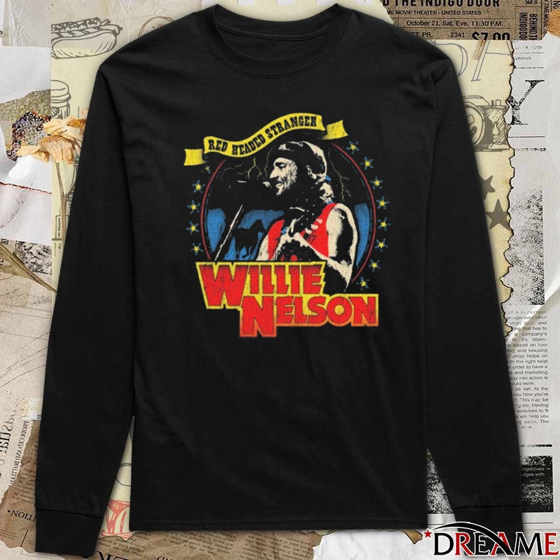Willie Nelson Red Headed Stranger 2026 t-shirt