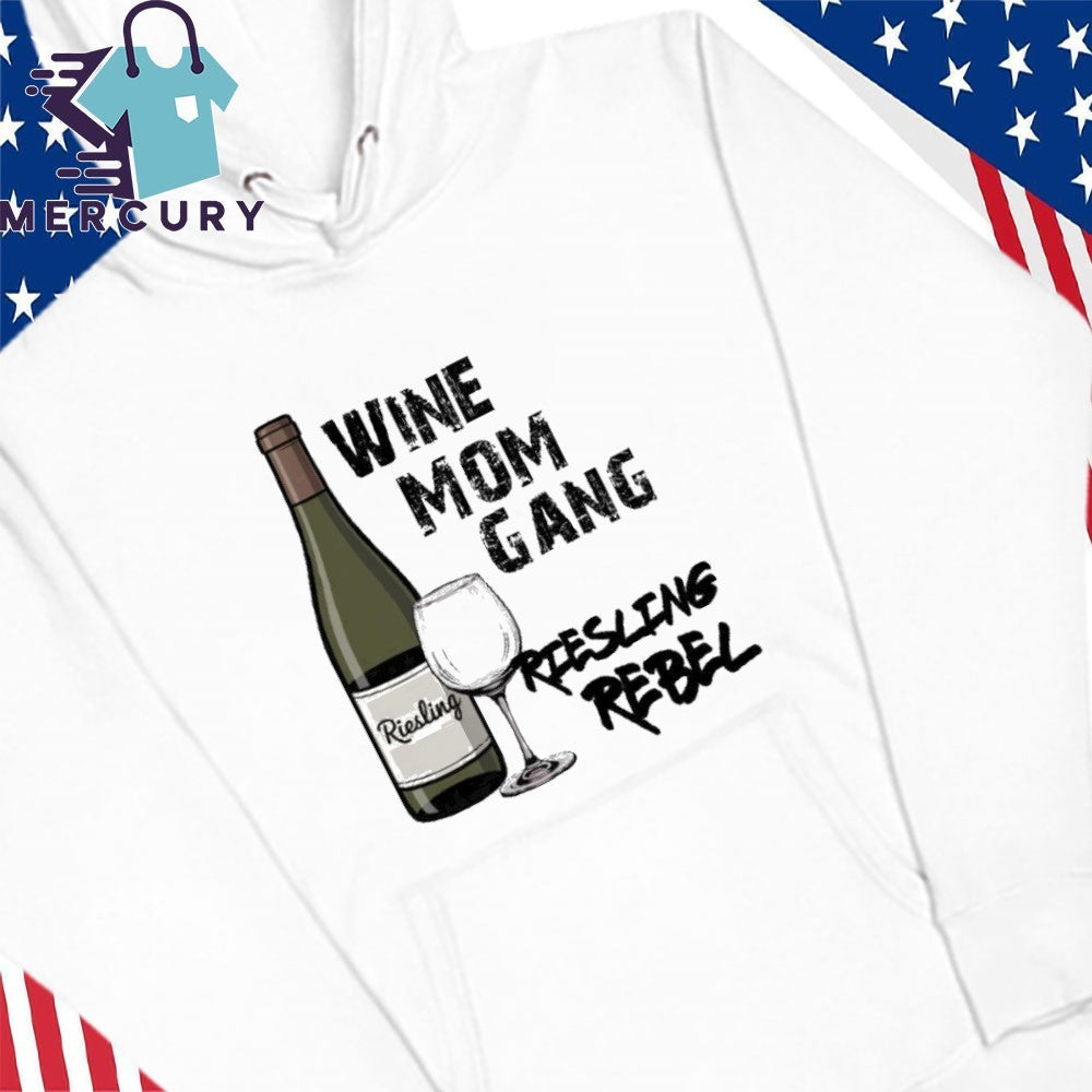 Wine Moms Gang Riesling Rebel Shirt