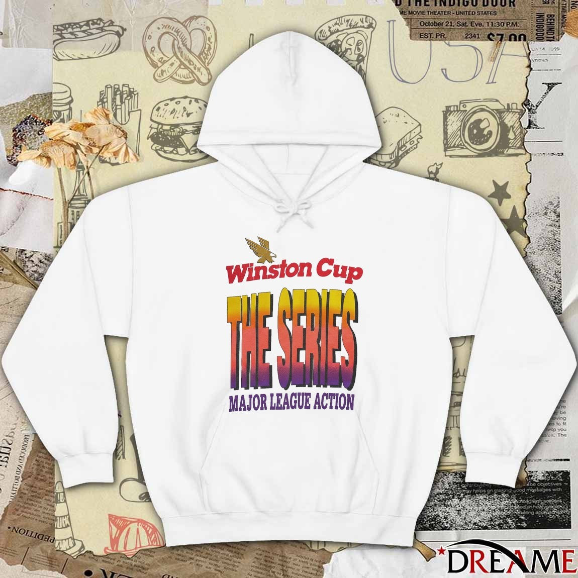 Winston Cup The Series Major League Action No Strikes All Balls Nascar t-shirt
