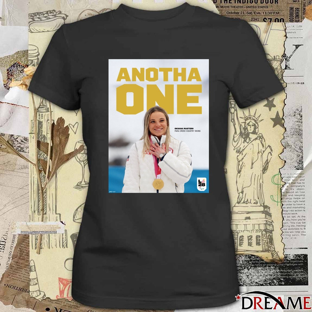 Winter Paralympics Anotha One Oksana Masters Para Cross-country Skiing t-shirt