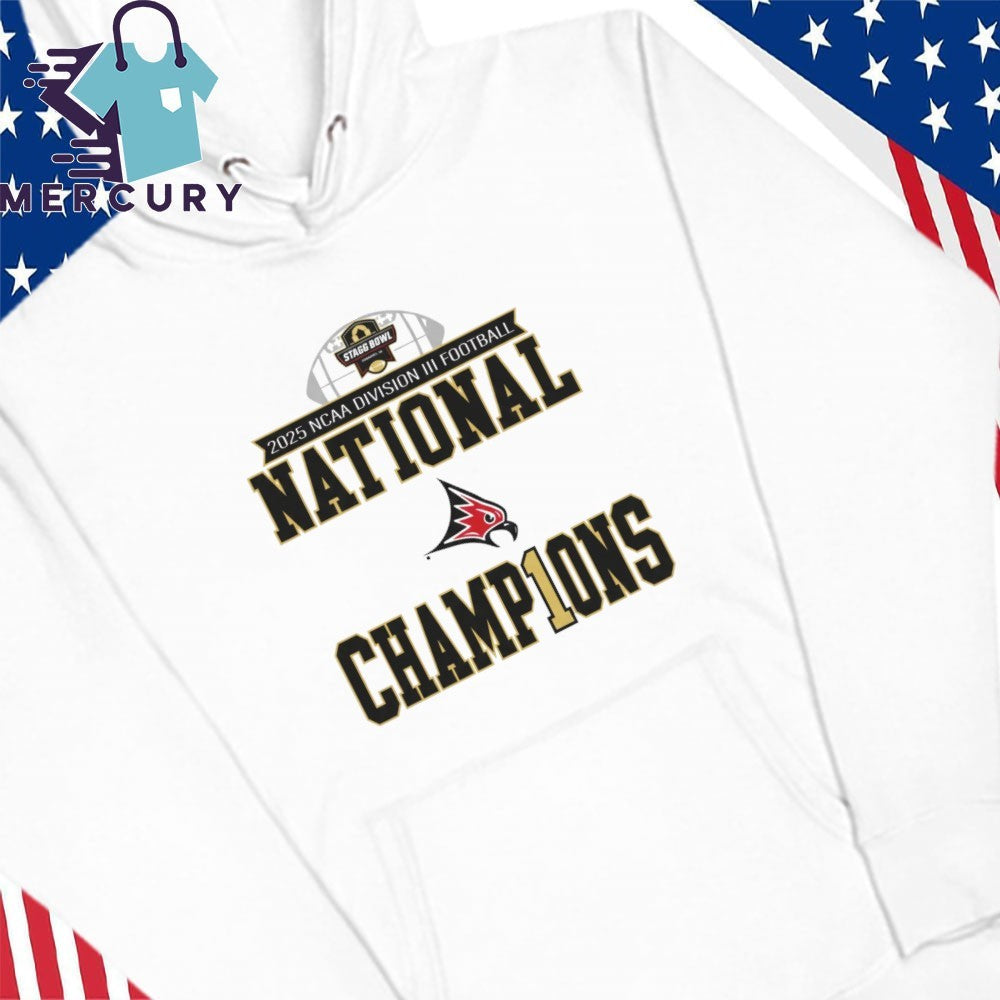 Wisconsin-River Falls Falcons 2025 National Champions Shirt