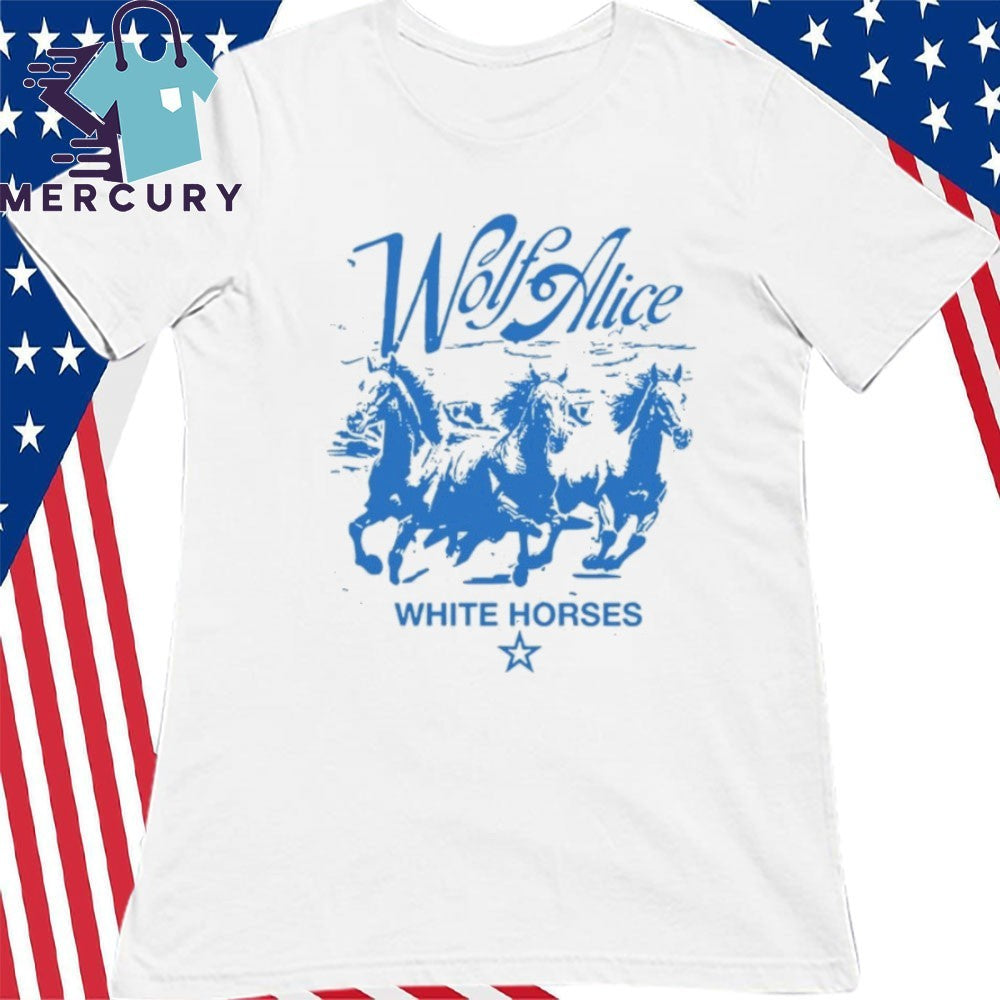 Wolf Alice White Horses Shirt
