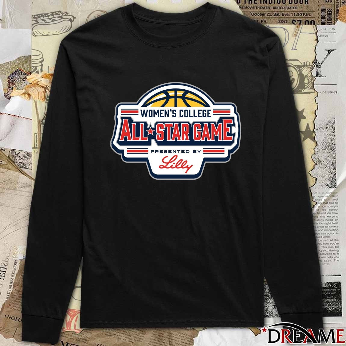 Women’s College All-Star Game Presented By Lilly Logo t-shirt